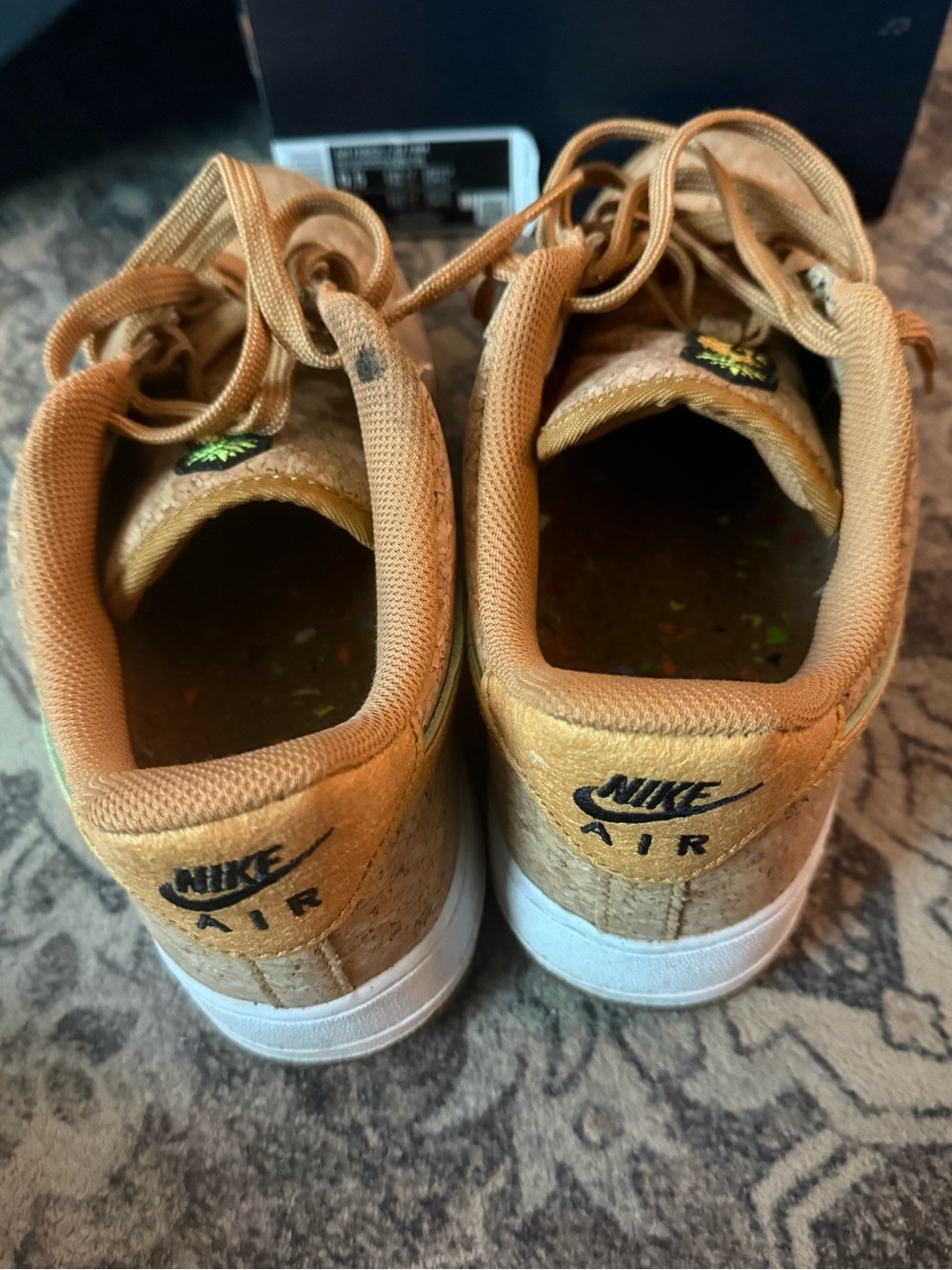 Nike Air Force 1 '07 Premium 'Happy Pineapple - Cork - Picture 6 of 7
